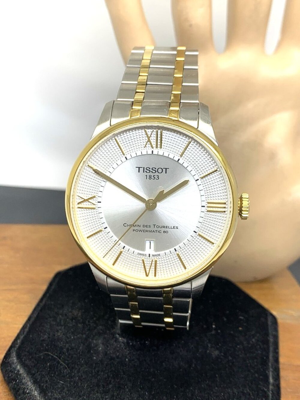 Tissot Men's Watch Swiss Automatic Two Tone T0994072203800 Chemin Des Tourelles